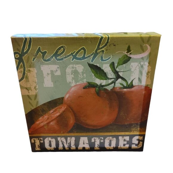 Fiona Stokes-Gilbert 'Farm Fresh II' Canvas Art - 24" x 24" x 2" - Picture 2 of 4